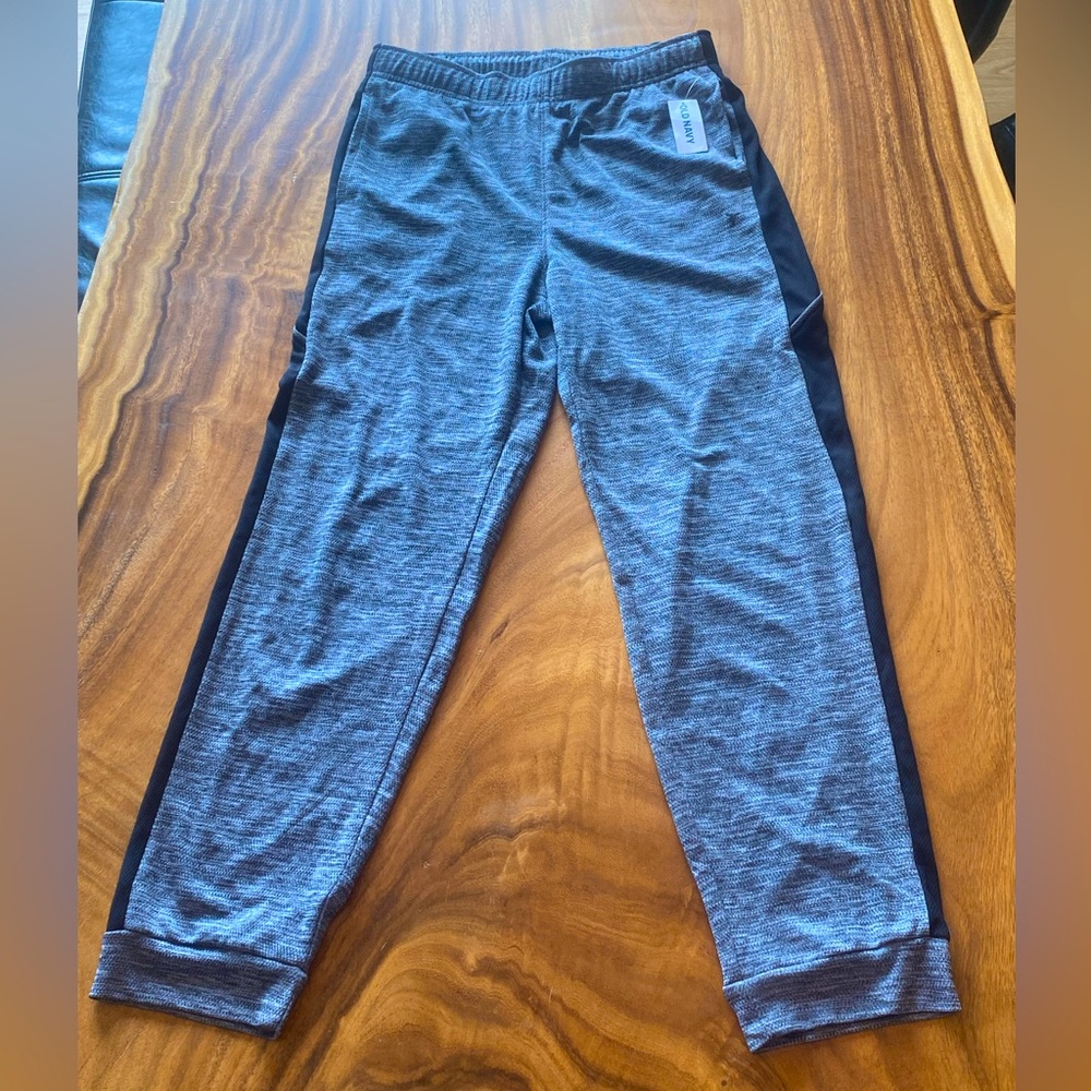 Kids Old Navy Gary Joggers with Black Accents down the lags